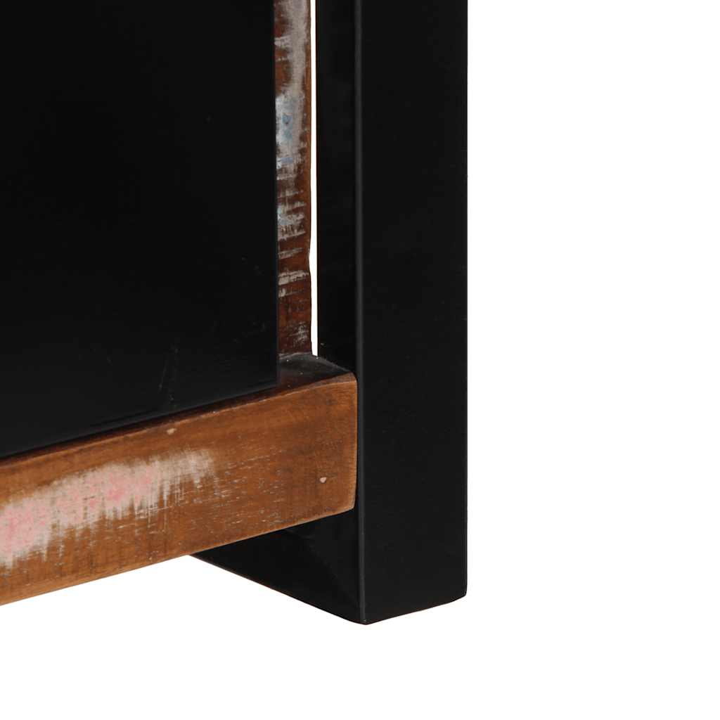 vidaXL TV-Schrank 100x30x35 cm Massivholz Altholz