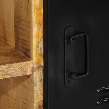 Schuhbank Braun 100 x 40 x 50 cm Massivholz Mango