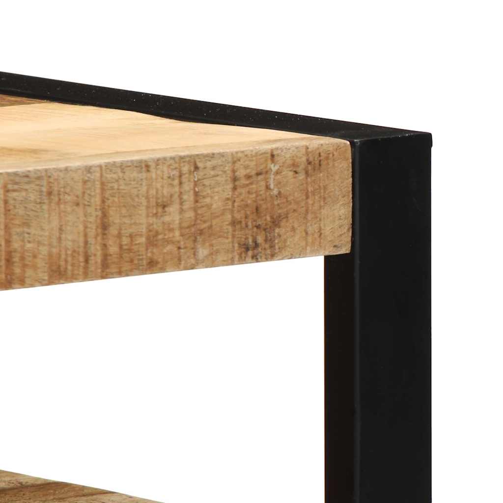 vidaXL Badezimmerschrank Braun 55 x 35 x 60 cm Massivholz Mango