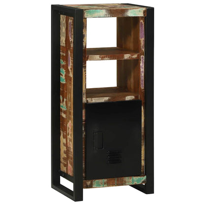 vidaXL Badezimmerschrank mit Regal Braun Massives upgecyceltes Holz