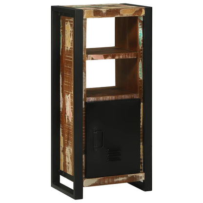 vidaXL Badezimmerschrank mit Regal Braun Massives upgecyceltes Holz