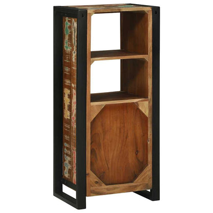 vidaXL Badezimmerschrank mit Regal Braun Massives upgecyceltes Holz