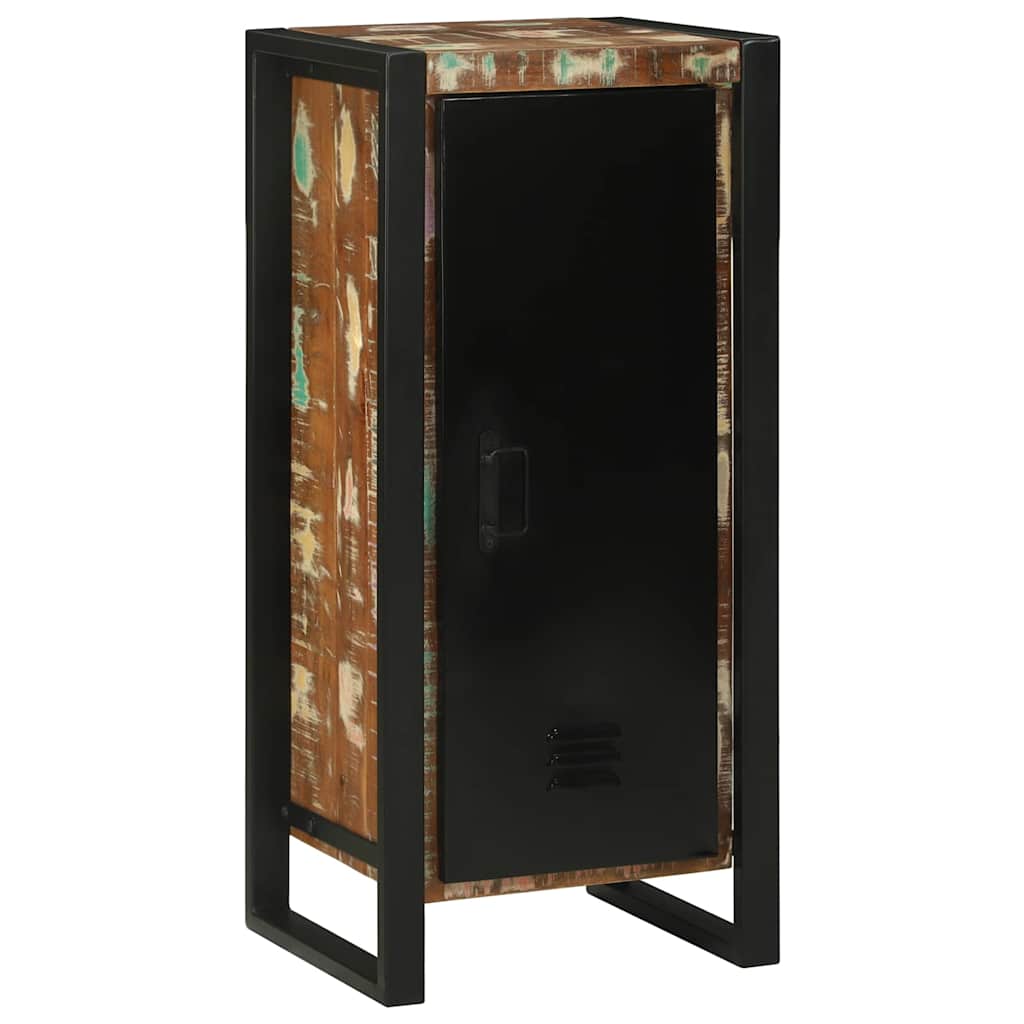 vidaXL Badezimmerschrank mit Regal Braun Massives upgecyceltes Holz