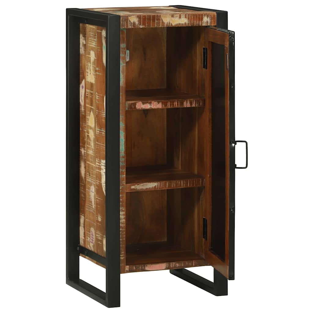 vidaXL Badezimmerschrank mit Regal Braun Massives upgecyceltes Holz