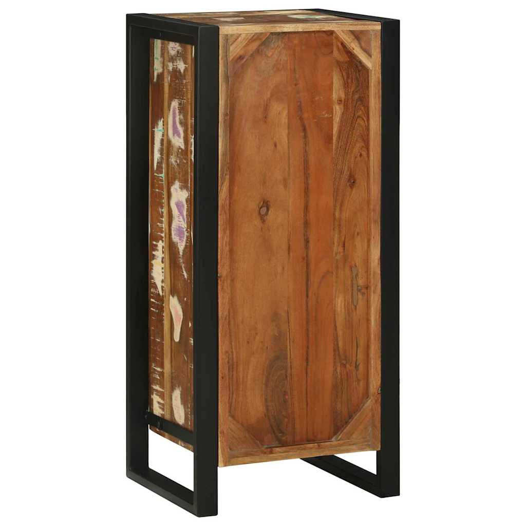 vidaXL Badezimmerschrank mit Regal Braun Massives upgecyceltes Holz