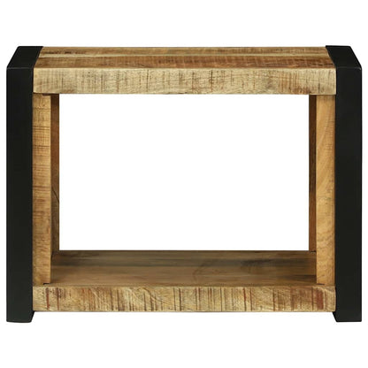 vidaXL Wandwürfel mit Speicher Braun 55 x 35 x 40 cm Massivholz Mango