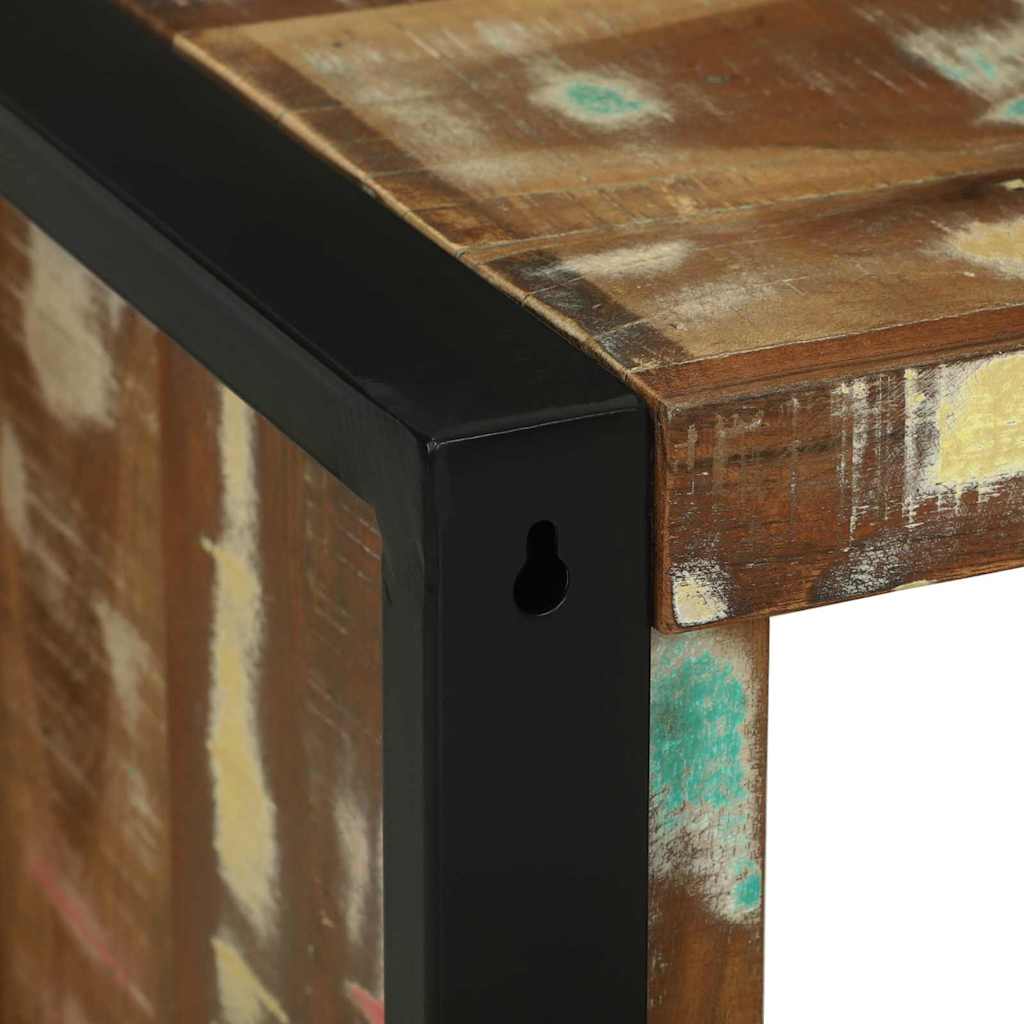 vidaXL Wandwürfel Braun 55 x 35 x 40 cm Massives upgecyceltes Holz