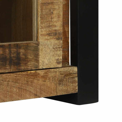 vidaXL Badezimmerschrank Braun 40 x 30 x 60 cm Massivholz Mango