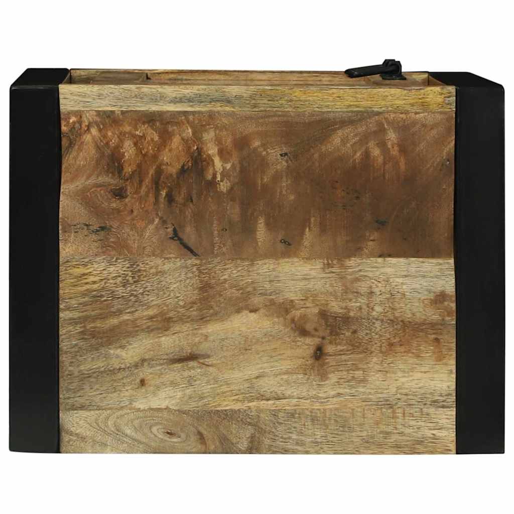 vidaXL Badezimmerschrank Braun 40 x 30 x 60 cm Massivholz Mango