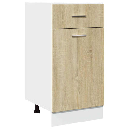 vidaXL 7-tlg. Küchenschrank-Set Lyon Sonoma-Eiche Holzwerkstoff