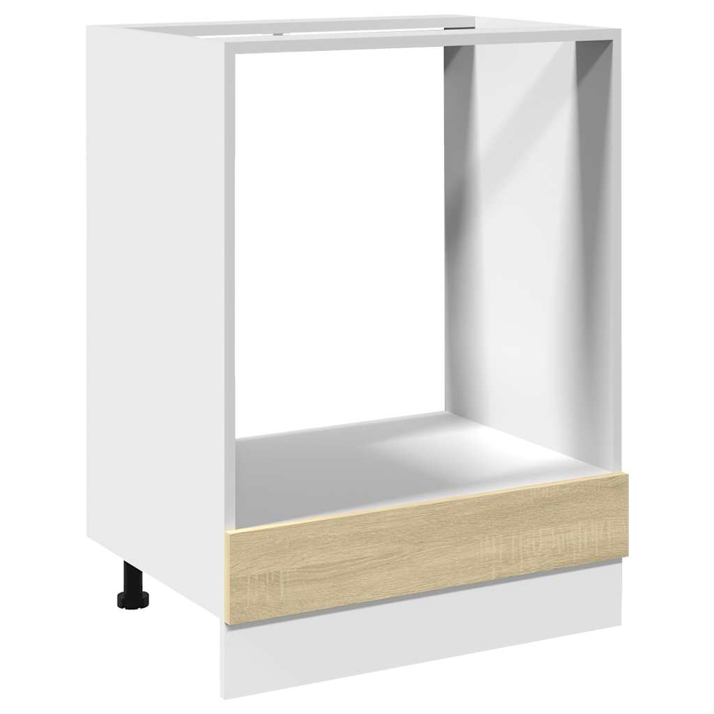 vidaXL 8-tlg. Küchenschrank-Set Lyon Sonoma-Eiche Holzwerkstoff