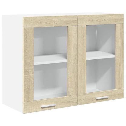 vidaXL 4-tlg. Küchenschrank-Set Lyon Sonoma-Eiche Holzwerkstoff