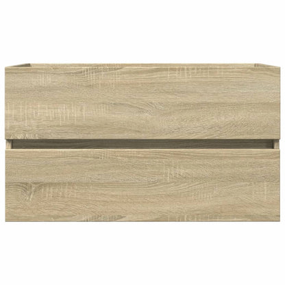 vidaXL 2-tlg. Badmöbel-Set Keramik und Holzwerkstoff