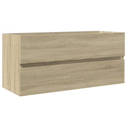 vidaXL 2-tlg. Badmöbel-Set Keramik und Holzwerkstoff