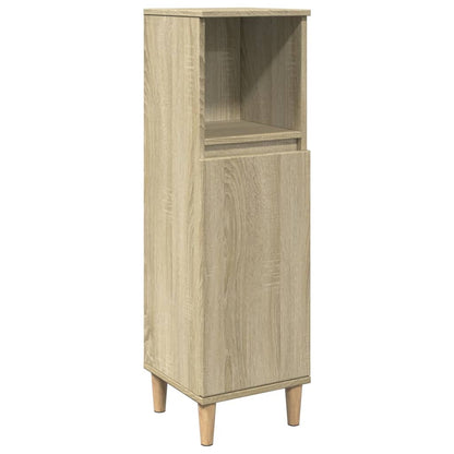 vidaXL Ensemble de meubles de salle de bain 3 pcs Chêne Sonoma Aggloméré