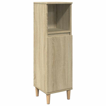 vidaXL Ensemble de meubles de salle de bain 3 pcs Chêne Sonoma Aggloméré