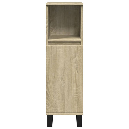 vidaXL Ensemble de meubles de salle de bain 3 pcs Chêne Sonoma Aggloméré