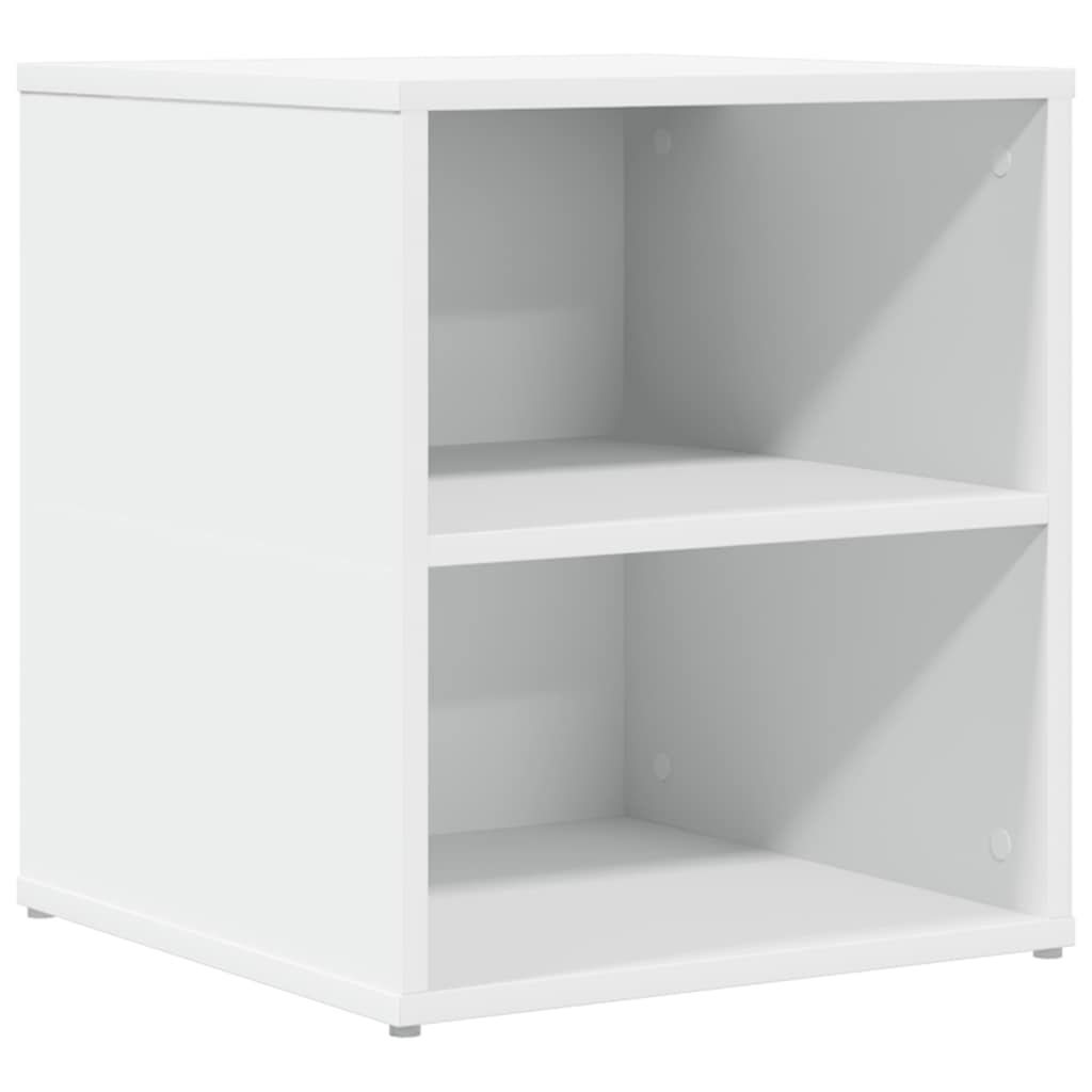 vidaXL Eckregal Weiß 160x40x45 cm Holzwerkstoff