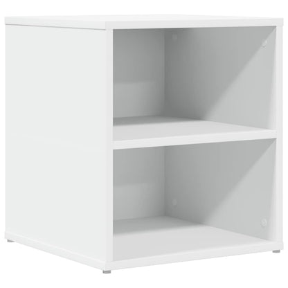 vidaXL Eckregal Weiß 160x40x45 cm Holzwerkstoff