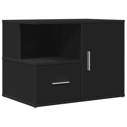 vidaXL Eckregal Schwarz 160x40x45 cm Holzwerkstoff