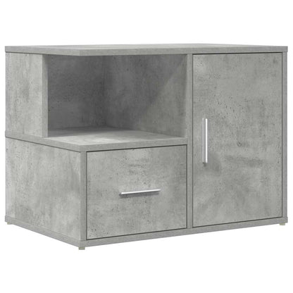 vidaXL Eckregal Betongrau 160x40x45 cm Holzwerkstoff