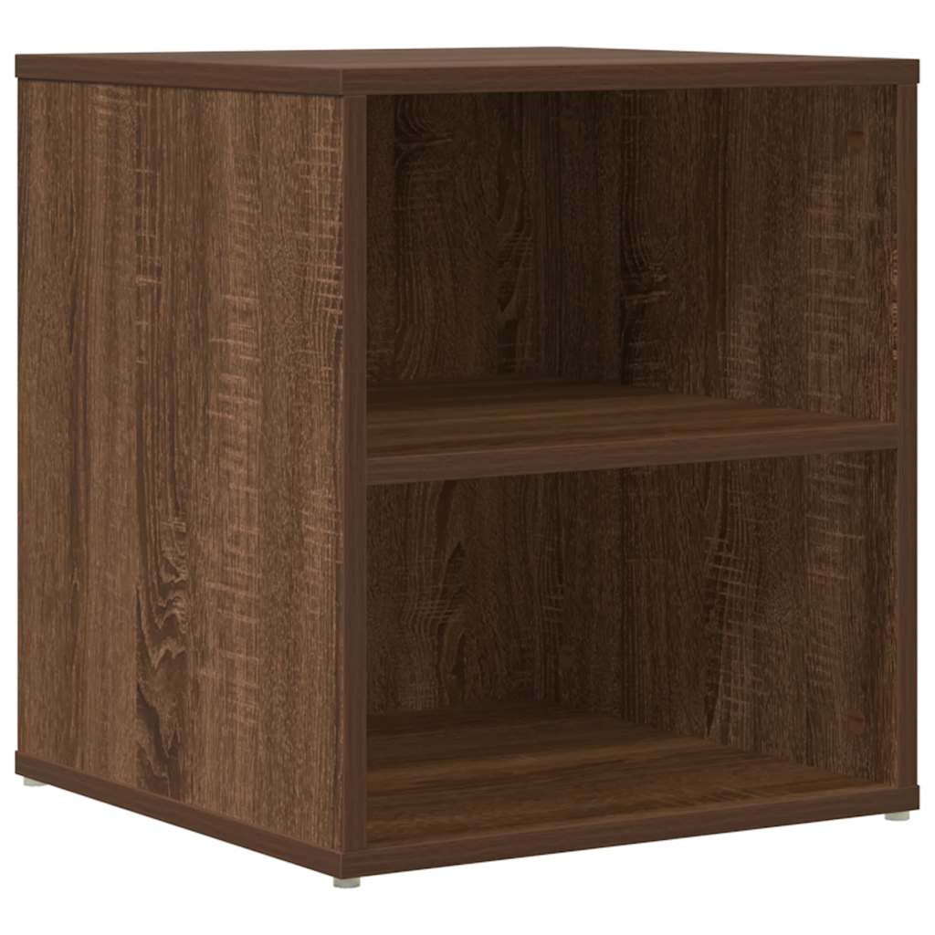vidaXL Eckregal Braun Eichen-Optik 160x40x45 cm Holzwerkstoff