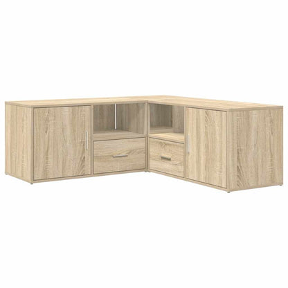 vidaXL Étagère d'angle Bois d'ingénierie Chêne Sonoma 200x40x45 cm