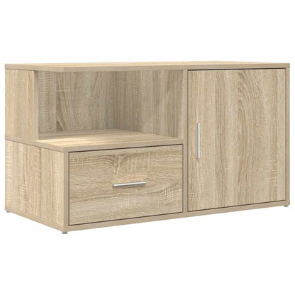vidaXL Étagère d'angle Bois d'ingénierie Chêne Sonoma 200x40x45 cm