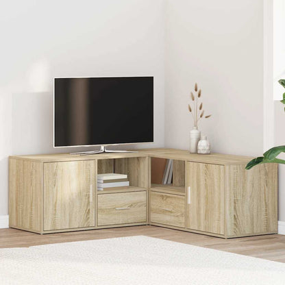 vidaXL Étagère d'angle Bois d'ingénierie Chêne Sonoma 200x40x45 cm