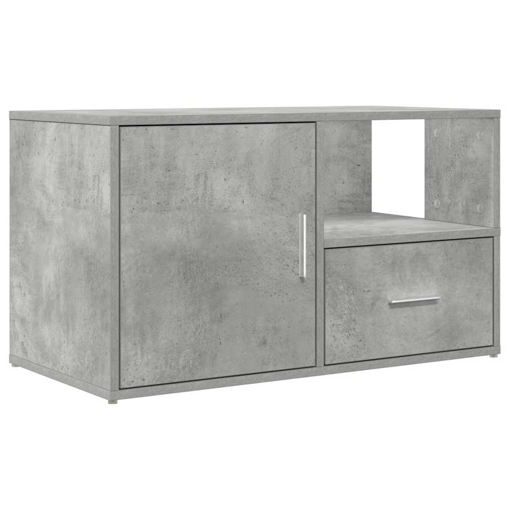 vidaXL Eckregal Betongrau 200x40x45 cm Holzwerkstoff