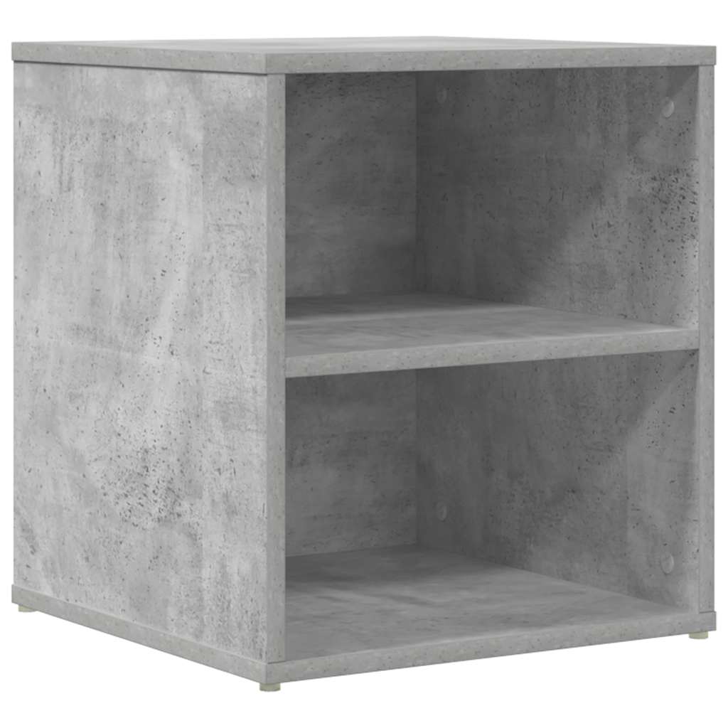 vidaXL Eckregal Betongrau 200x40x45 cm Holzwerkstoff