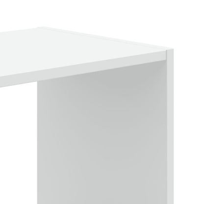 vidaXL Bücherregal Weiß 102x32x108 cm Holzwerkstoff