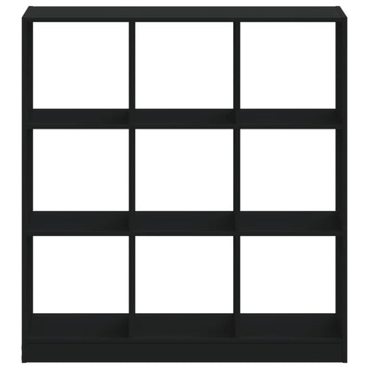 vidaXL Bücherregal Schwarz 102x32x108 cm Holzwerkstoff