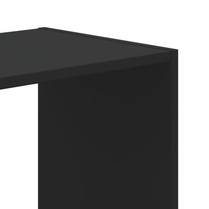 vidaXL Bücherregal Schwarz 102x32x108 cm Holzwerkstoff