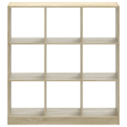 vidaXL Bücherregal Sonoma-Eiche 102x32x108 cm Holzwerkstoff