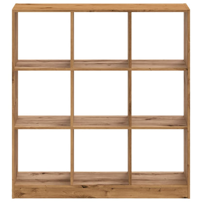 vidaXL Bücherregal Artisan-Eiche 102x32x108 cm Holzwerkstoff