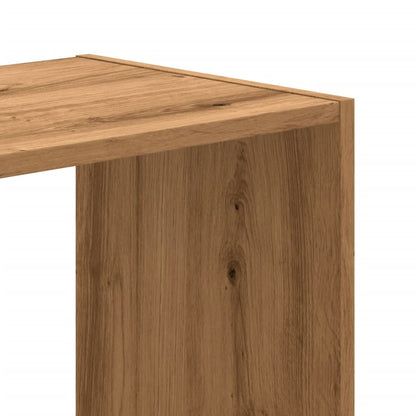 vidaXL Bücherregal Artisan-Eiche 102x32x108 cm Holzwerkstoff