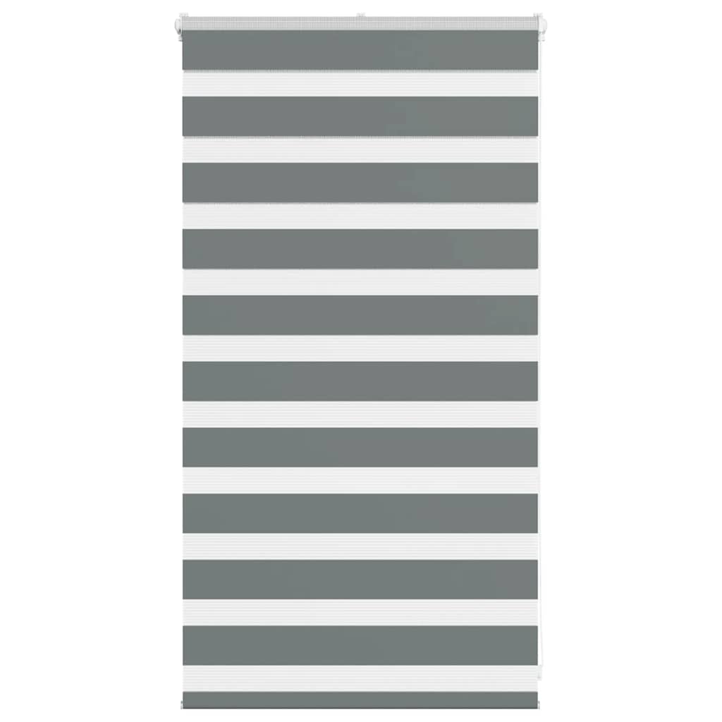 vidaXL Store Jour Nuit Gris foncé 70x100 cm Largeur du tissu 65,9 cm Polyester