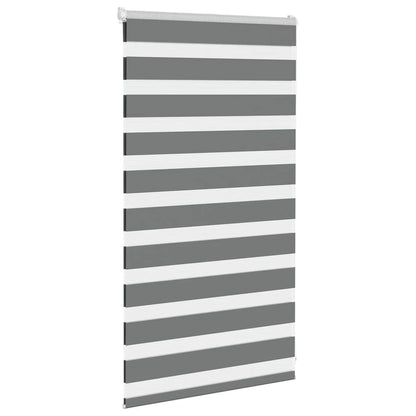 vidaXL Store Jour Nuit Gris foncé 70x100 cm Largeur du tissu 65,9 cm Polyester
