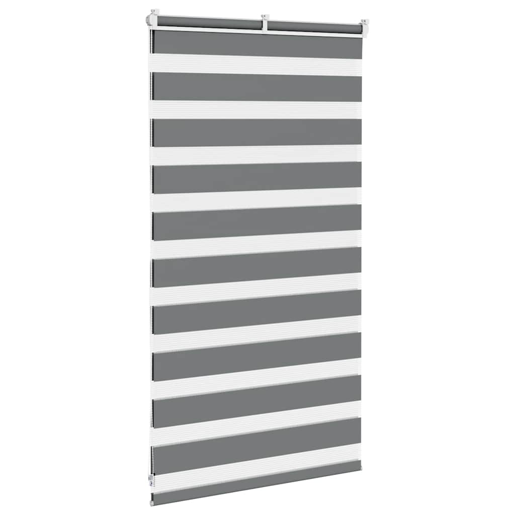 vidaXL Store Jour Nuit Gris foncé 70x100 cm Largeur du tissu 65,9 cm Polyester