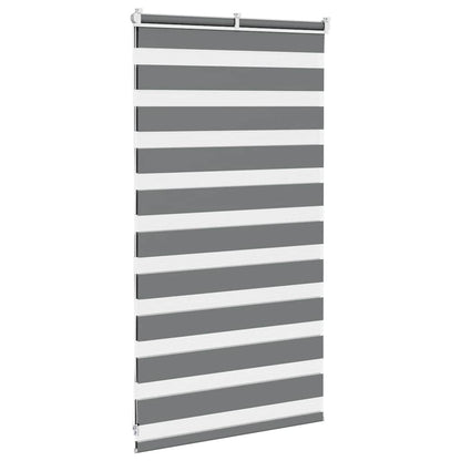 vidaXL Store Jour Nuit Gris foncé 70x100 cm Largeur du tissu 65,9 cm Polyester
