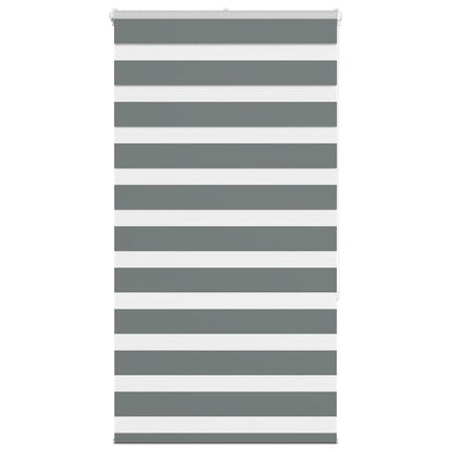 vidaXL Store double gris foncé 90x150 cm Largeur tissu 85,9 cm Polyester