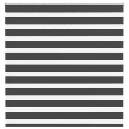 vidaXL Doppelrollo Schwarz 150x100 cm Stoffbreite 145,9 cm Polyester