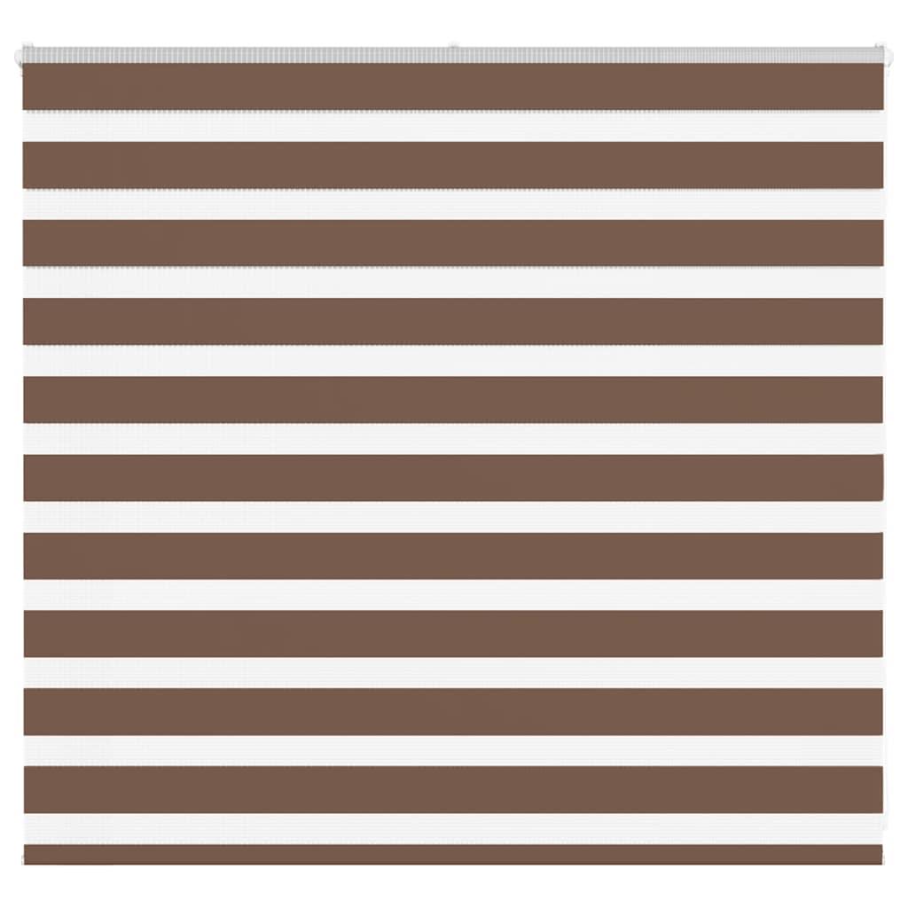 vidaXL Doppelrollo Braun 160x100 cm Stoffbreite 155,9 cm Polyester