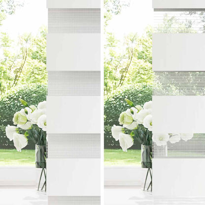 Doppelrollo Braun 140x200 cm Stoffbreite 135,9 cm Polyester