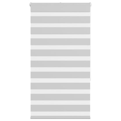 vidaXL Store double gris clair 85x150 cm Largeur du tissu 80,9 cm Polyester