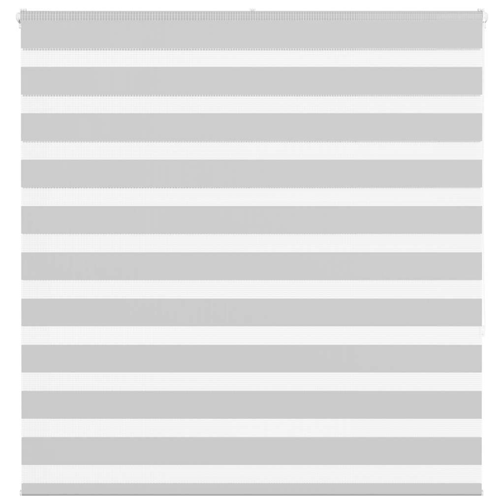 vidaXL Doppelrollo Hellgrau 150x150 cm Stoffbreite 145,9 cm Polyester