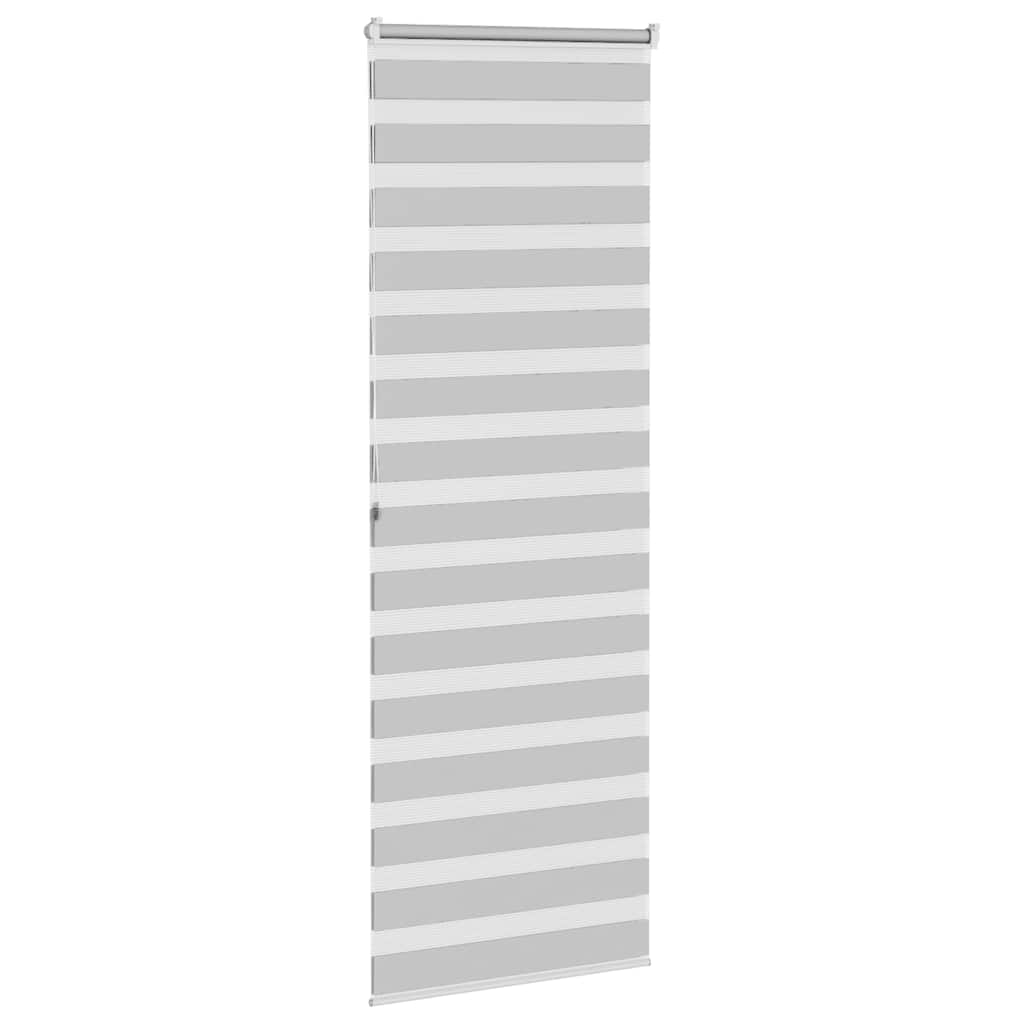 vidaXL Store jour-nuit Gris clair 70x200 cm Largeur tissu 65,9 cm Polyester