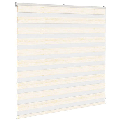 Doppelrollo Marmorbeige 140x100cm Stoffbreite 135,9 cm Polyester