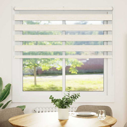 Doppelrollo Marmorbeige 150x100cm Stoffbreite 145,9 cm Polyester